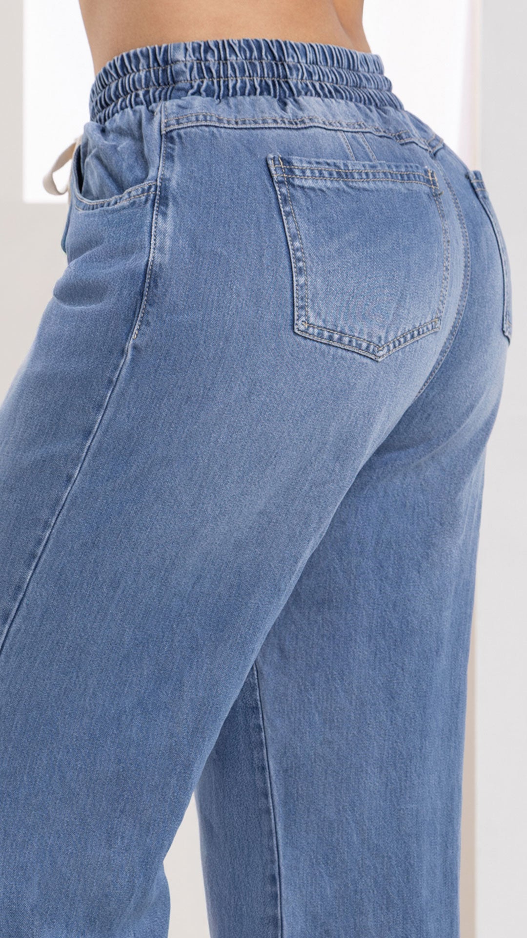 P74416 PANTALÓN INDIGO AZUL