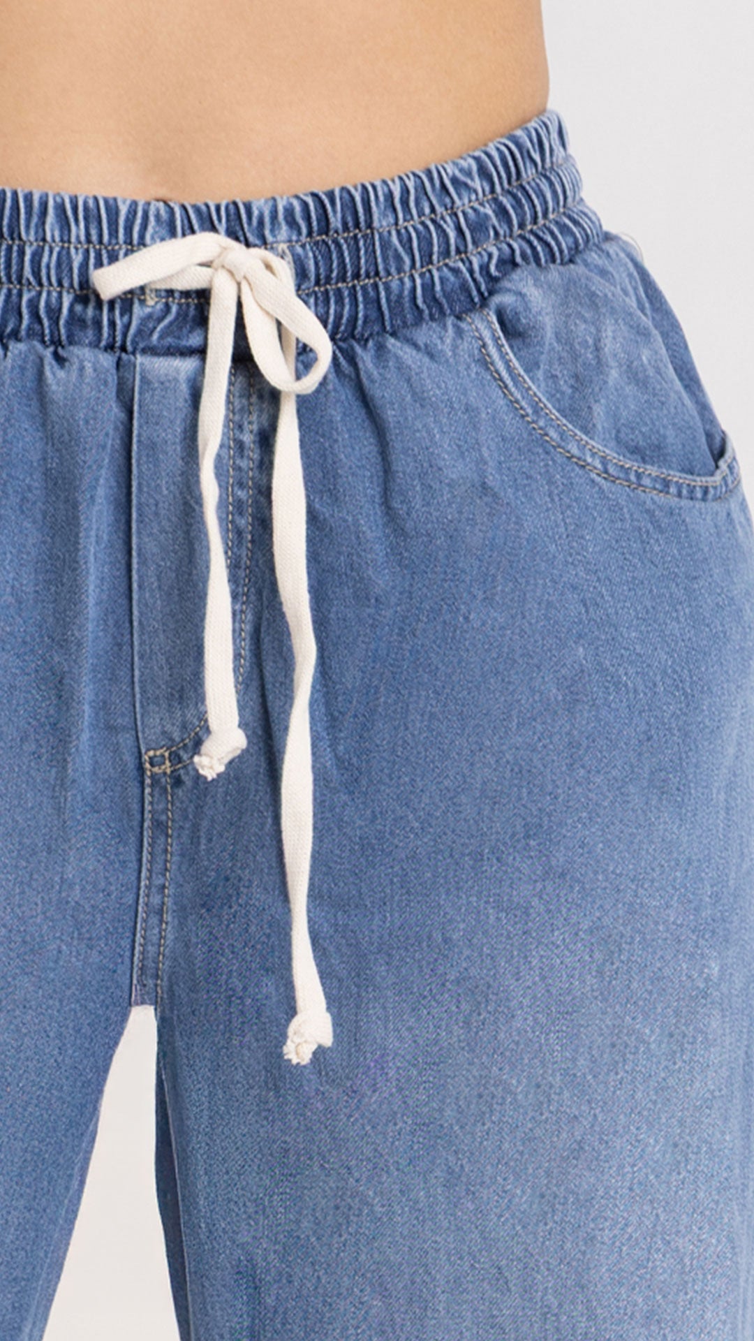 P74416 PANTALÓN INDIGO AZUL