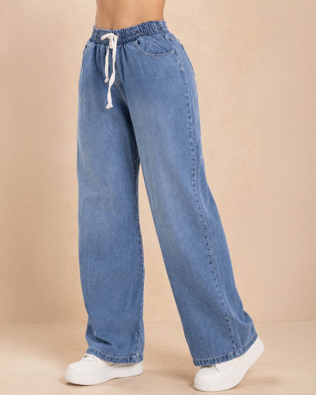 P74416 PANTALÓN INDIGO AZUL