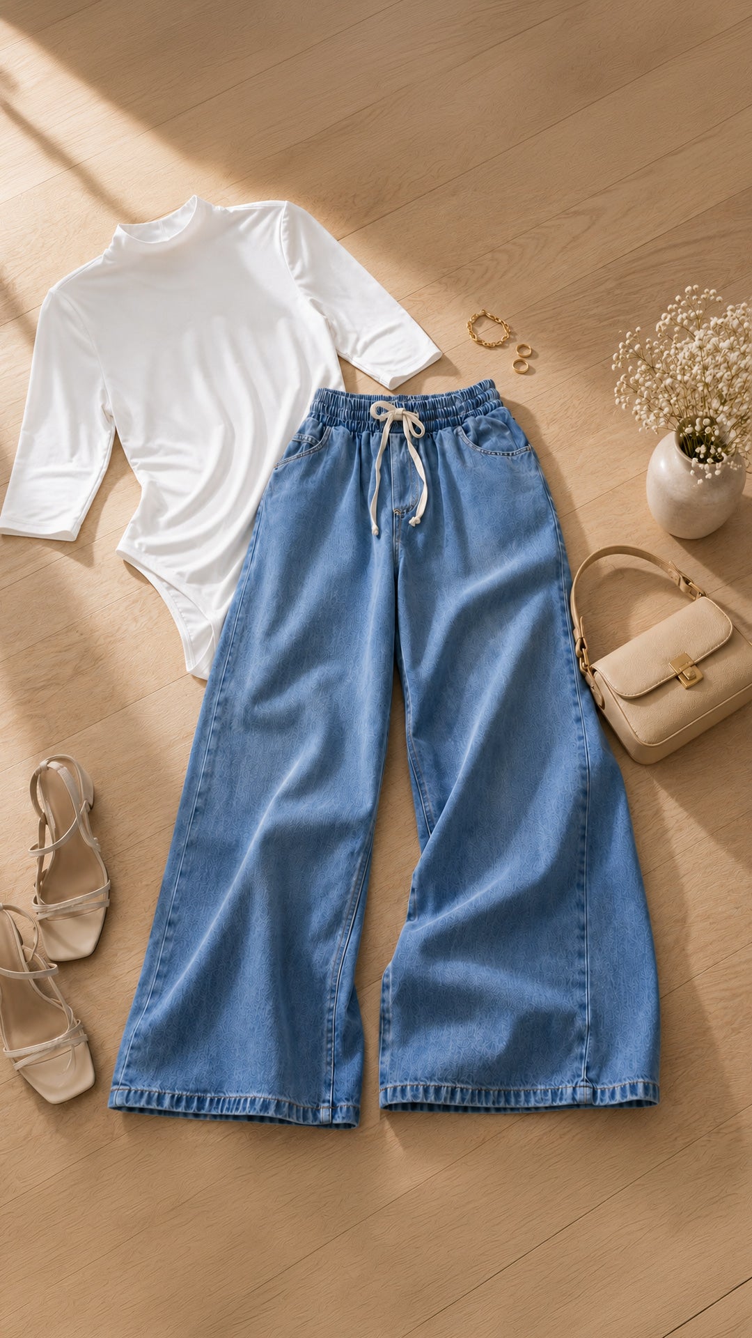 P74416 PANTALÓN INDIGO AZUL