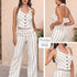 P74418 CONJUNTO TEPIC ART BEIGE RAYAS NEGRAS