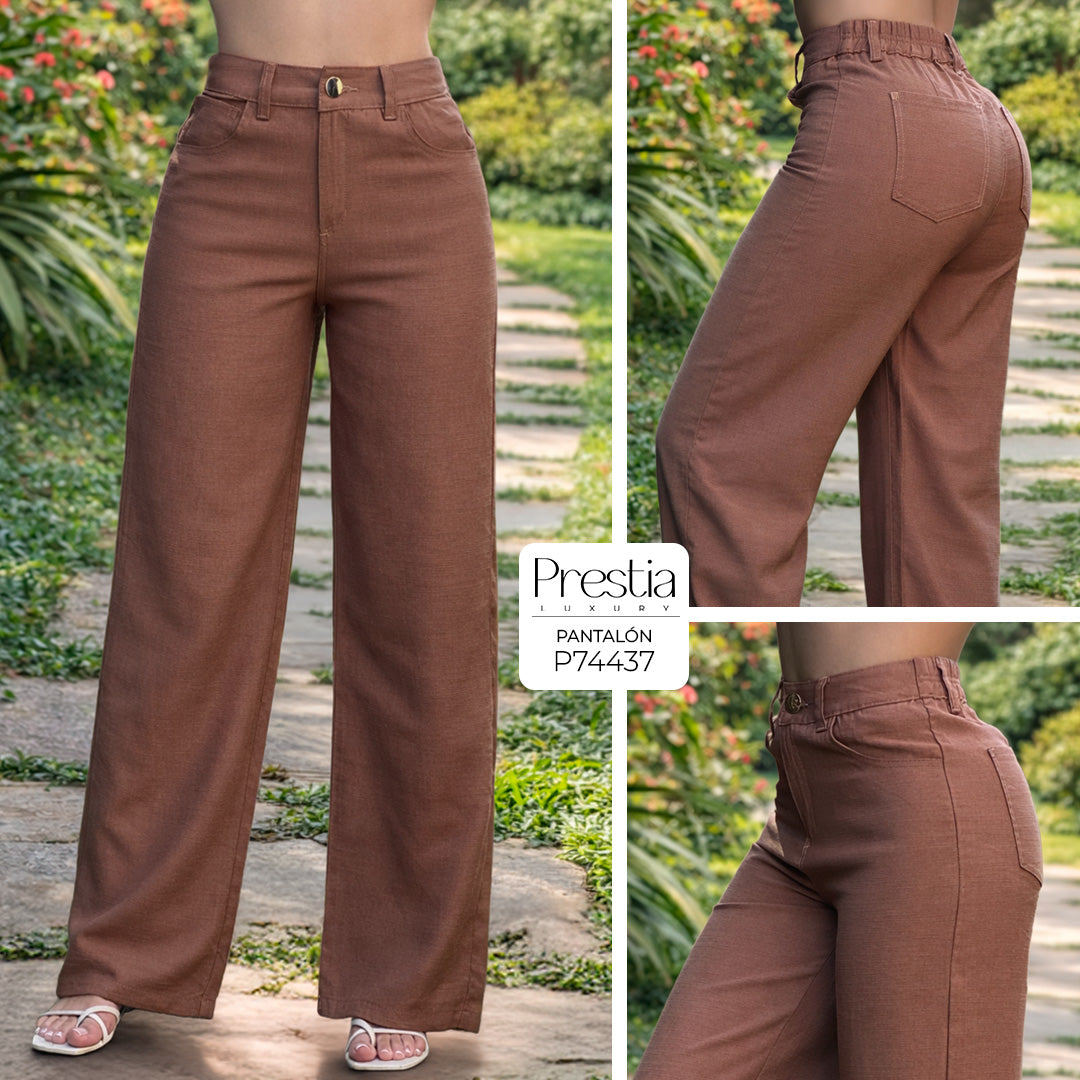 P74437 PANTALÓN STURDY FLAME MOKA