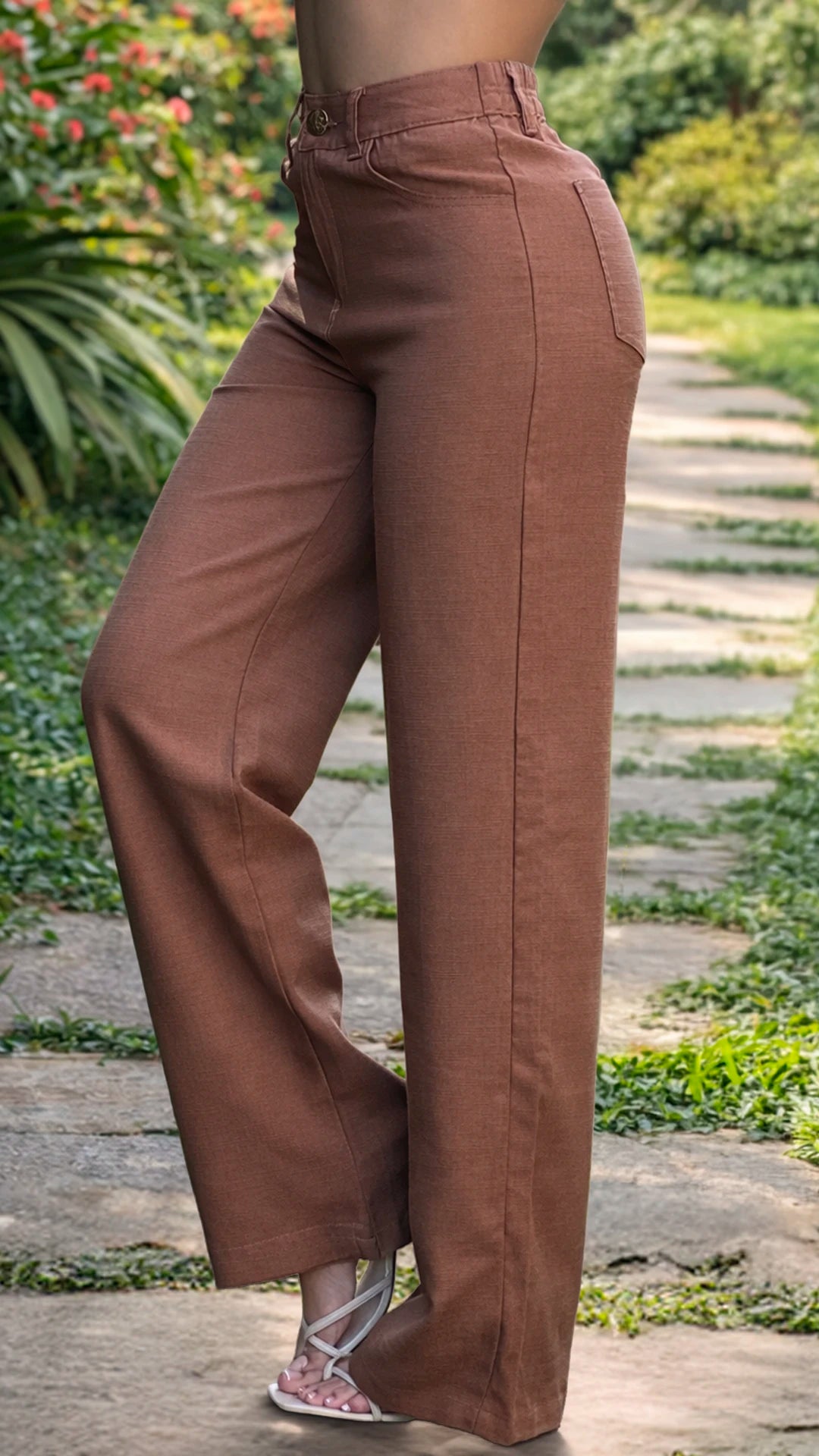 P74437 PANTALÓN STURDY FLAME MOKA