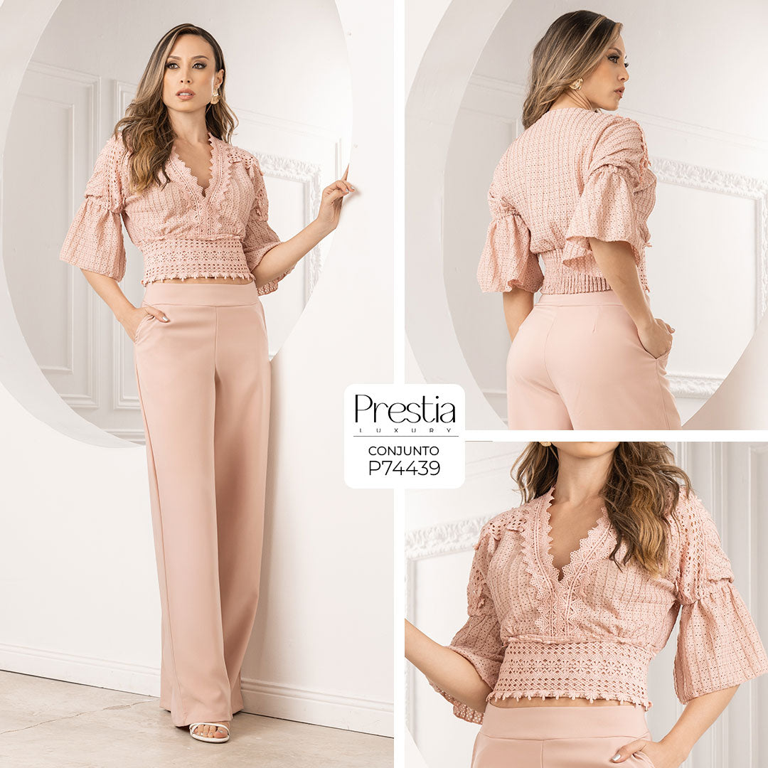 P74439 CONJUNTO NOCHES DE VIENA PALO DE ROSA