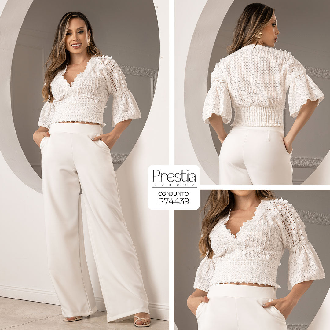 P74439 CONJUNTO NOCHES DE VIENA MARFIL