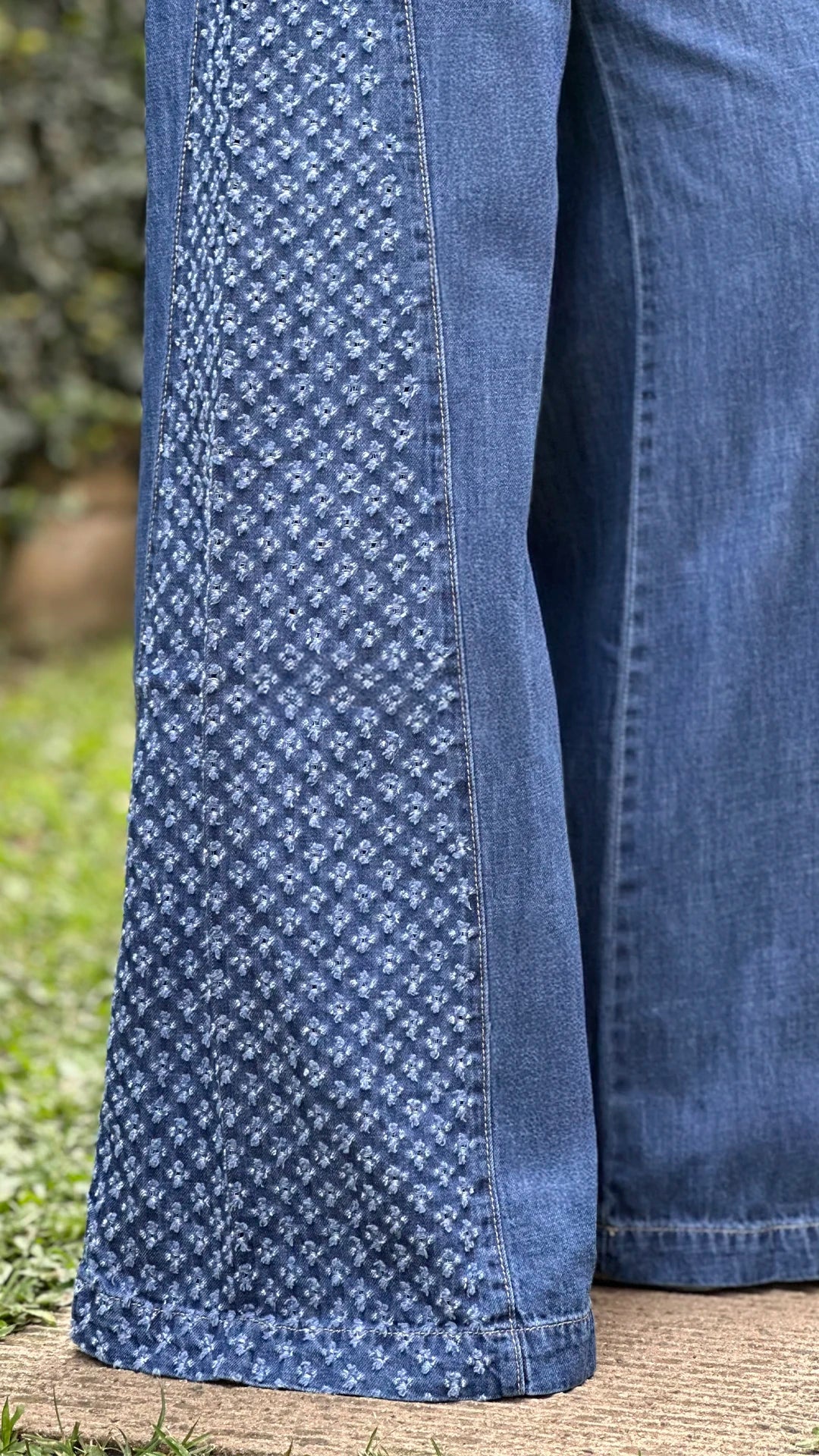 P74440 PANTALÓN INDIGO AZUL