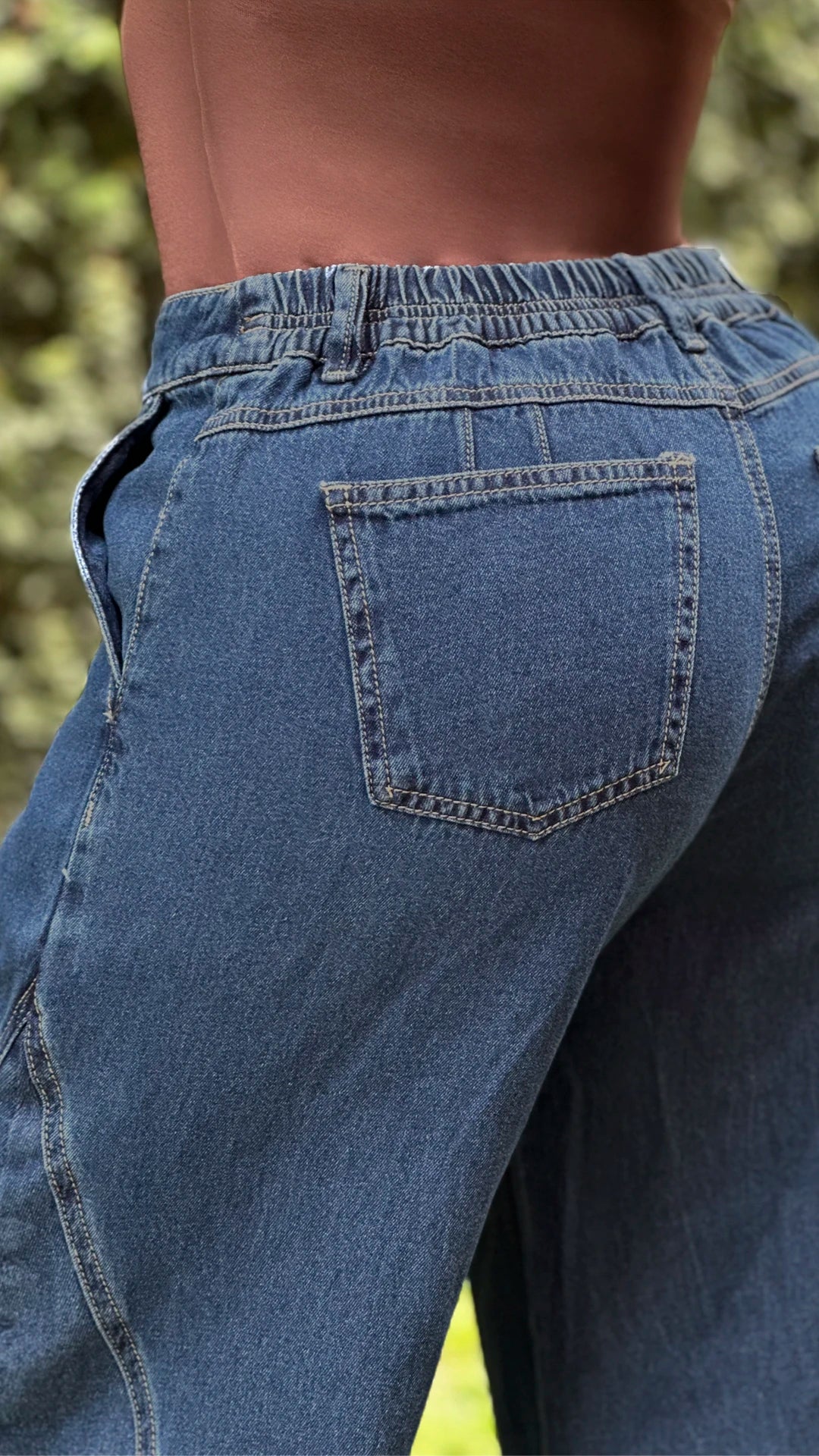 P74442 JEAN INDIGO GRABADO AZUL