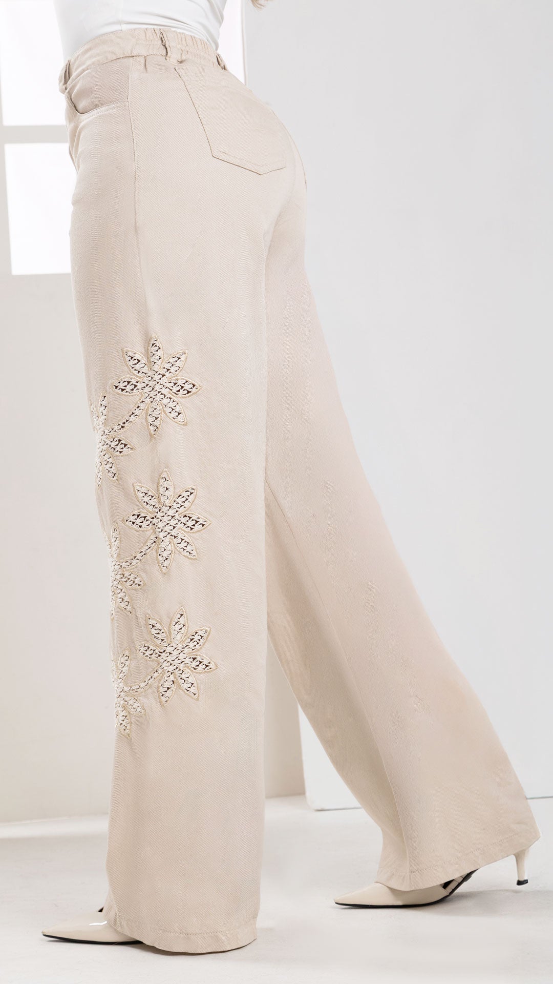 P74455 PANTALÓN TWILL CAMEL