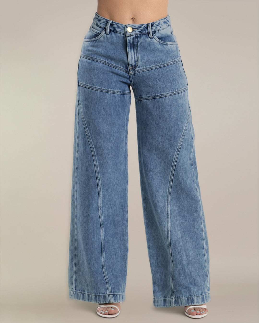 P74457 PANTALON INDIGO AZUL