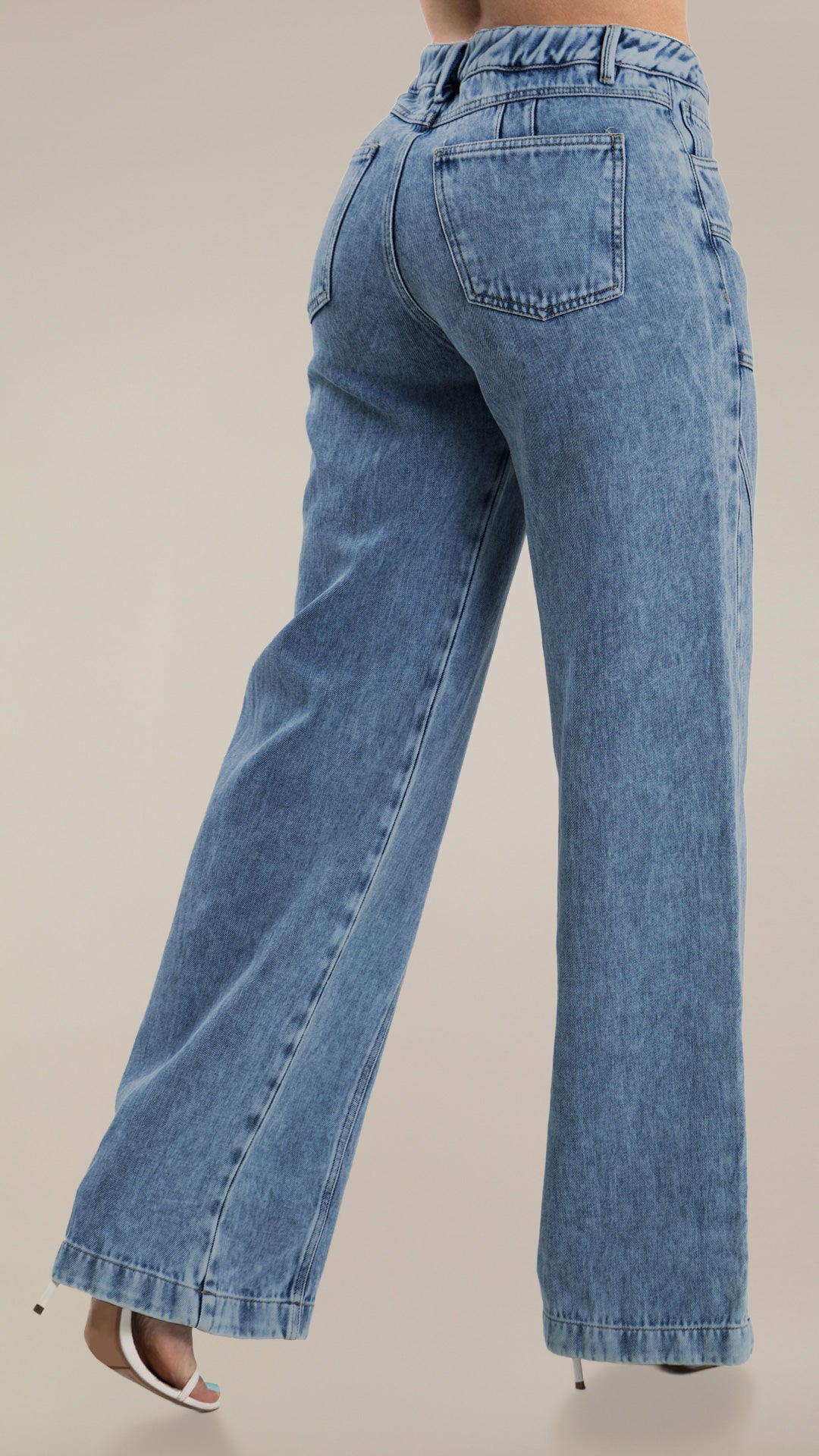 P74457 PANTALON INDIGO AZUL