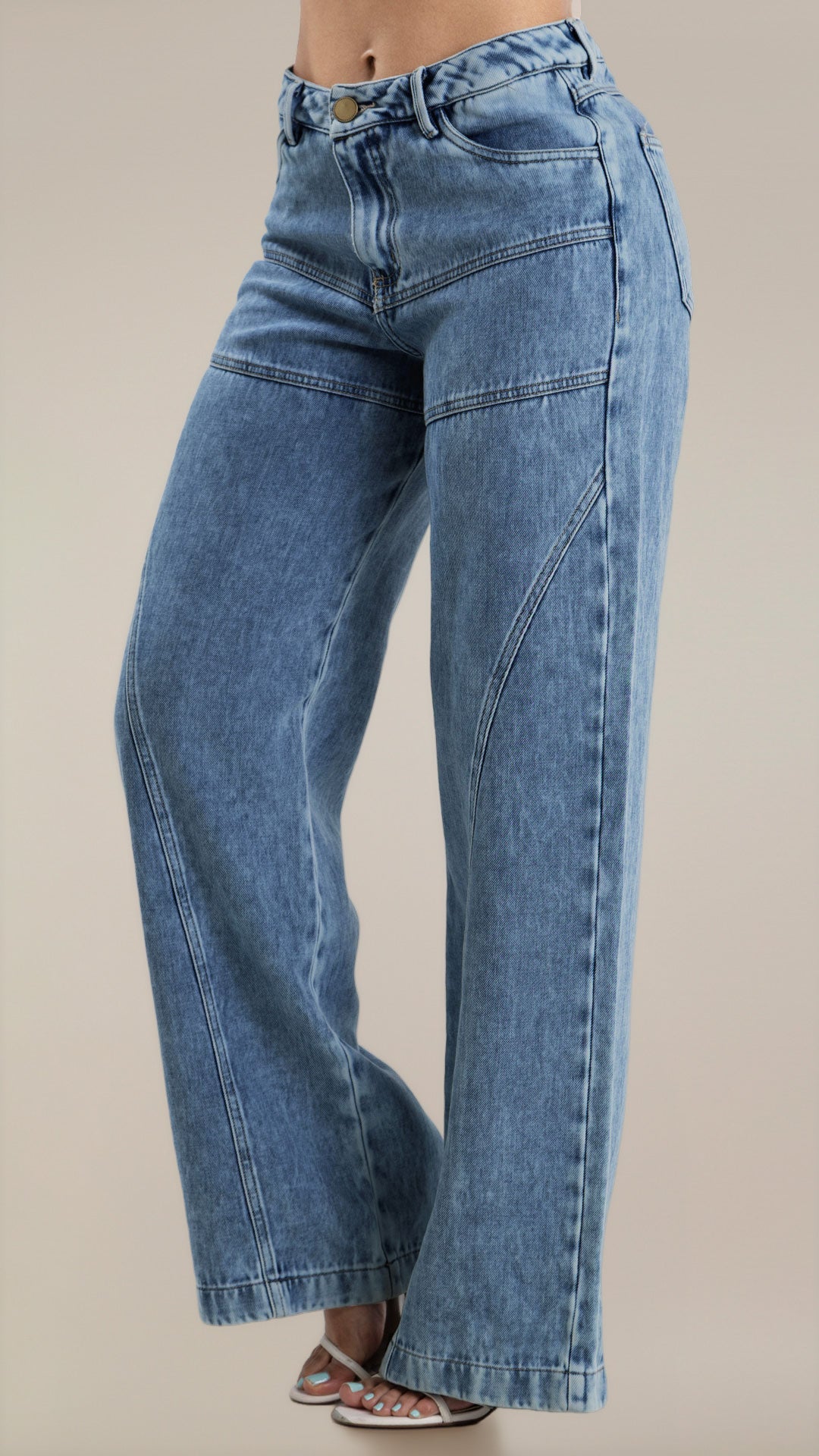 P74457 PANTALON INDIGO AZUL