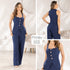 P74467 CONJUNTO LINO POLIESTER AZUL