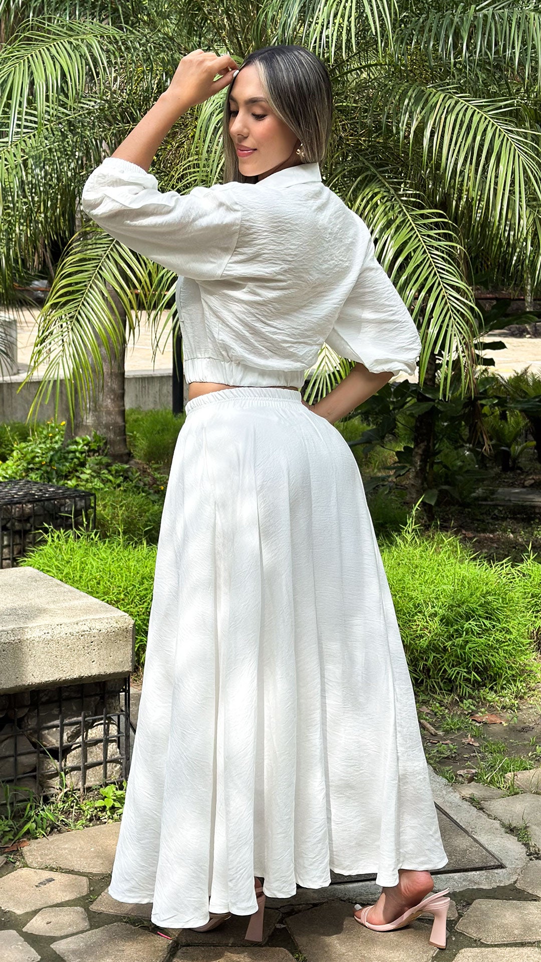 P74495 CONJUNTO LINO MARFIL