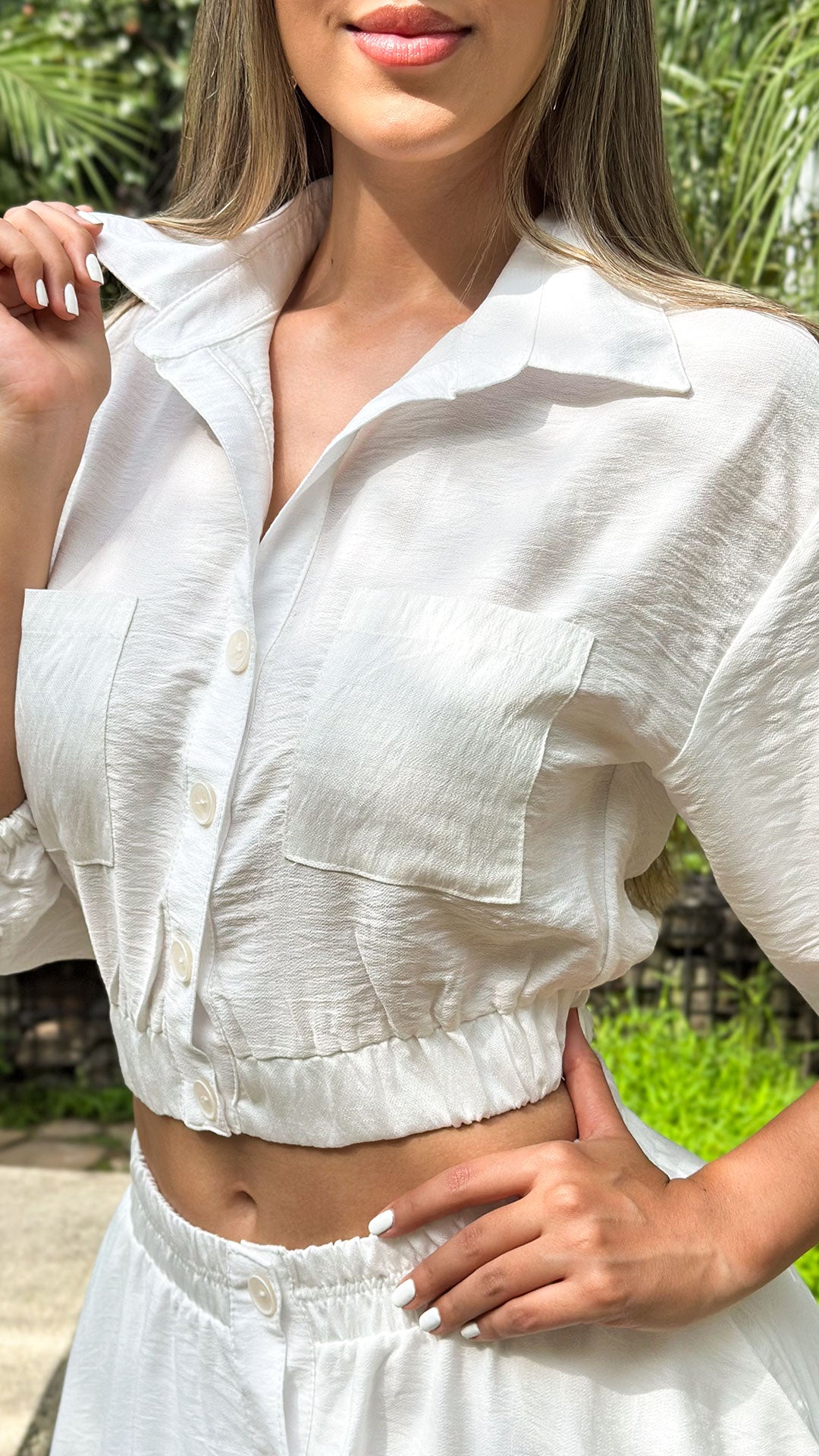 P74495 CONJUNTO LINO MARFIL