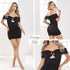 P74503 VESTIDO MALLATEX NEGRO