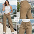 P74506 PANTALON DRILL MOKA