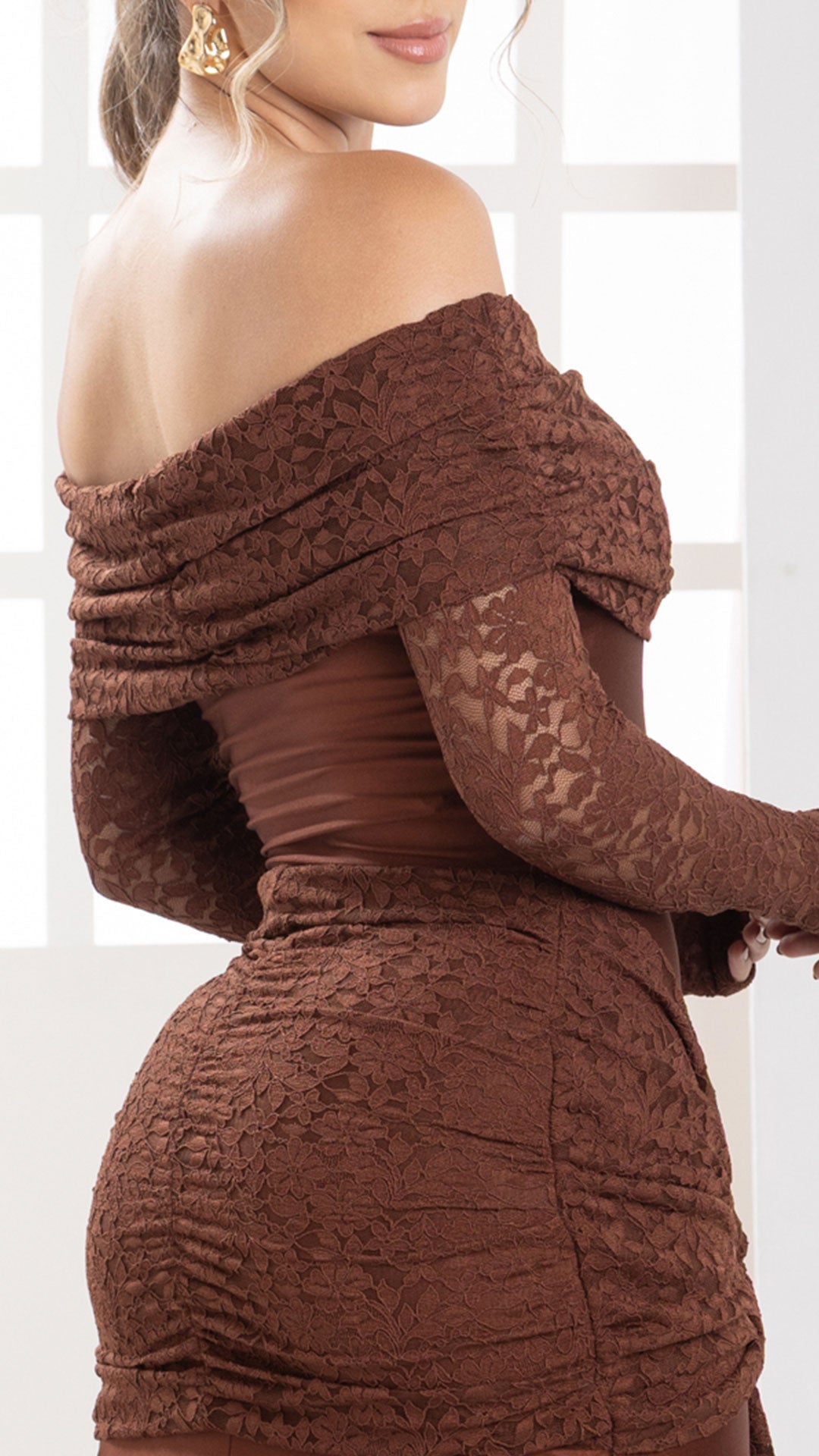 P74516 VESTIDO BLONDA MOKA