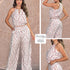 P74529 CONJUNTO LINO POLIESTER BLANCO VINOTINTO