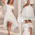 P74536 VESTIDO BLONDA MARFIL