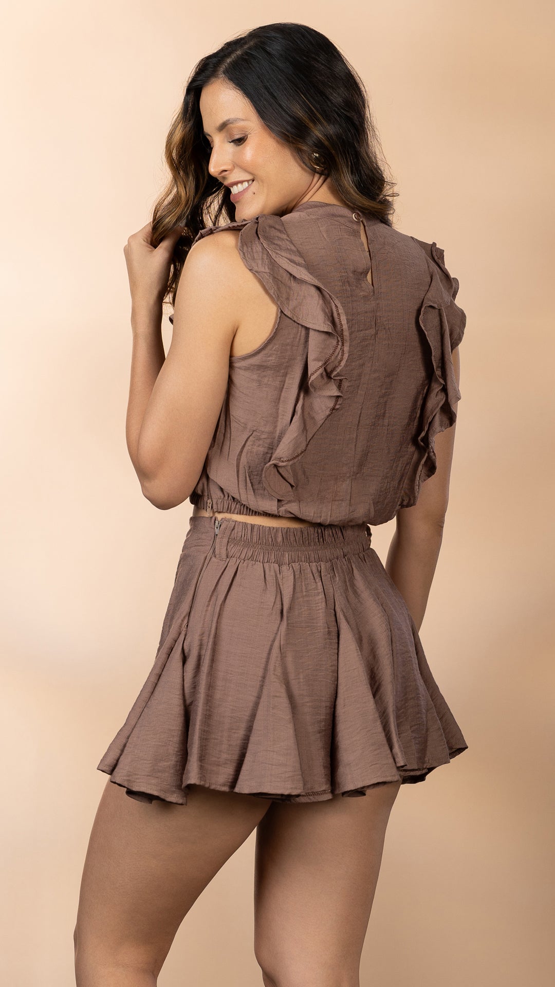 P74538 CONJUNTO CHALIS MOKA