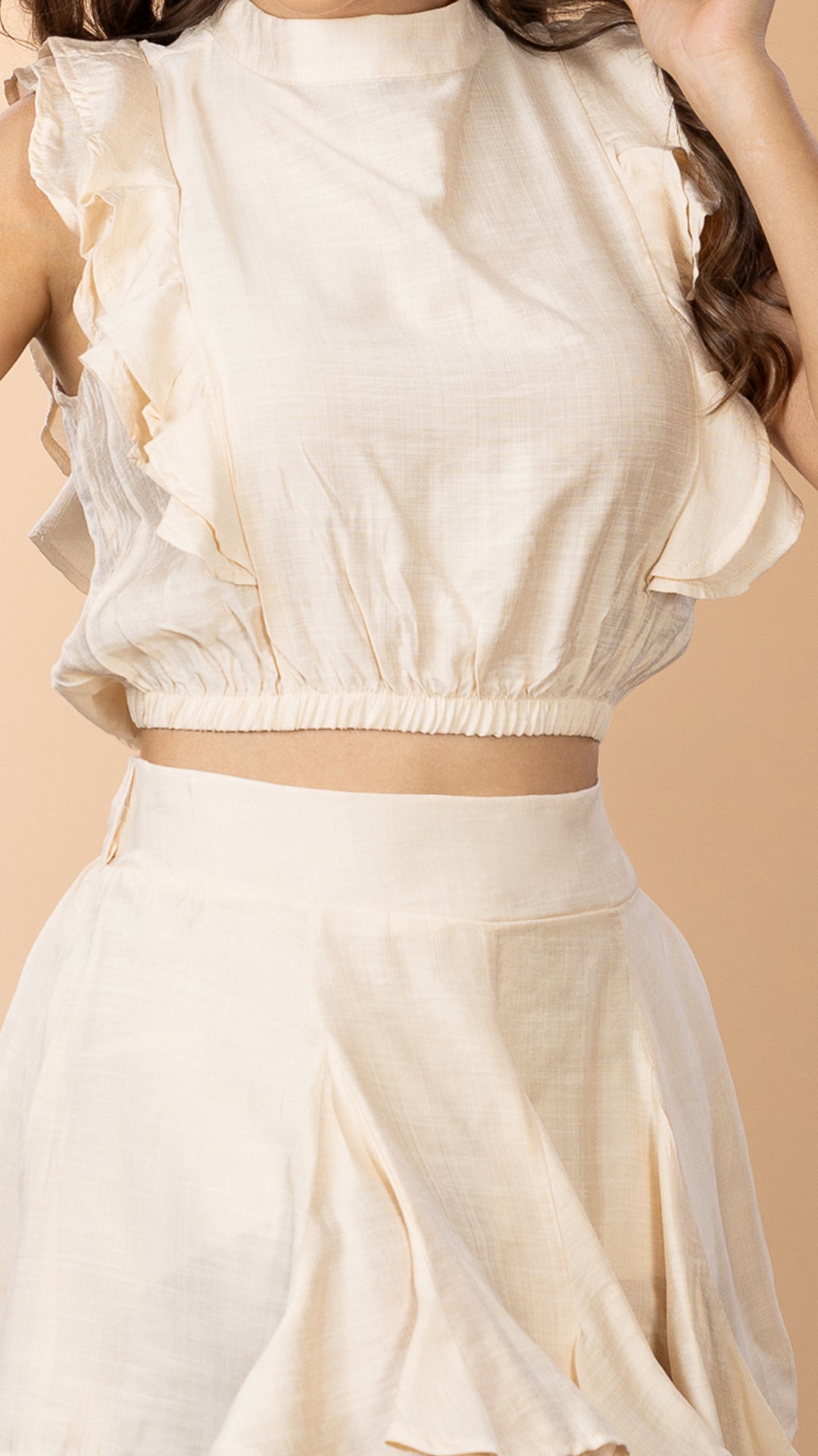P74538 CONJUNTO CHALIS VAINILLA
