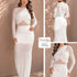 P74546 VESTIDO MALLATEX MARFIL
