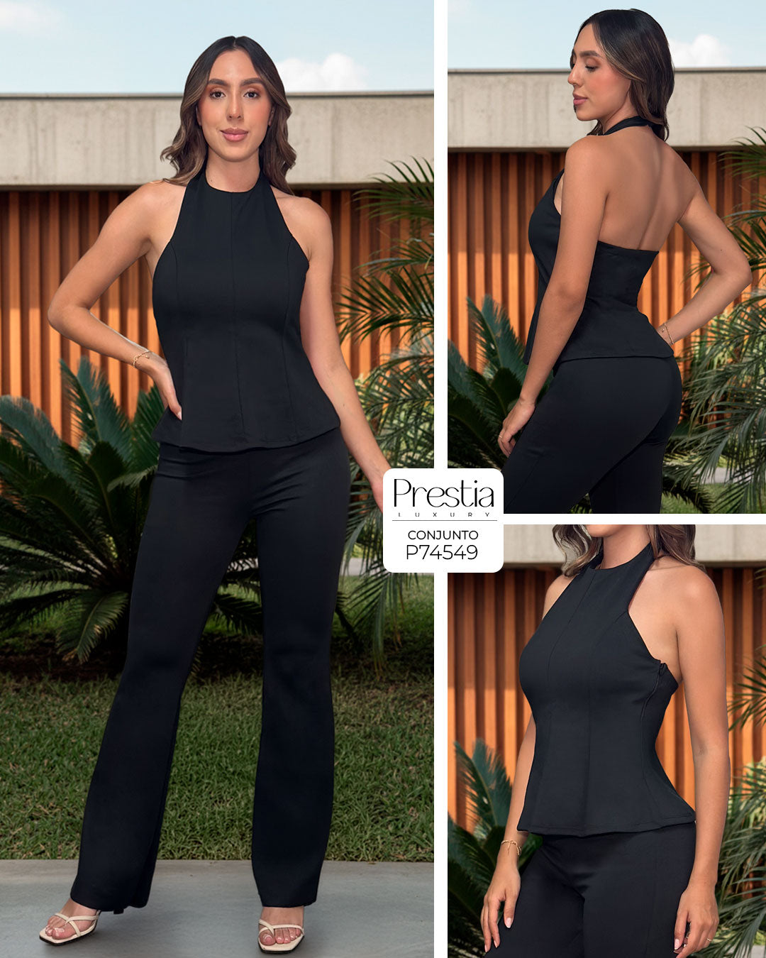 P74549 CONJUNTO PUNTIROMA NEGRO