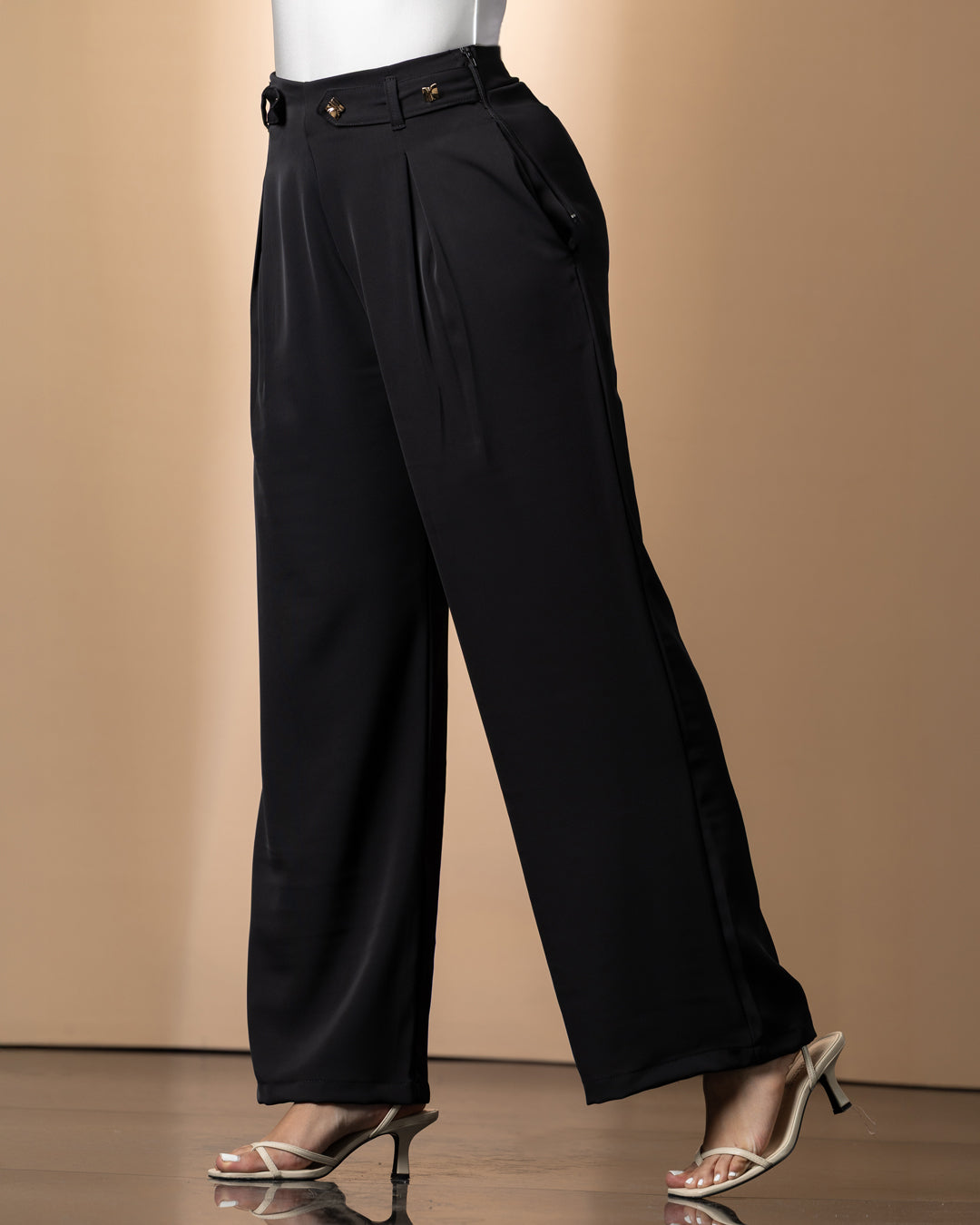 P74551 PANTALON FLOW NEGRO