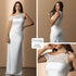 P74558 VESTIDO BLONDA MARFIL