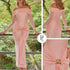 P74561 VESTIDO POLIESTER SHAKIRA PALO DE ROSA
