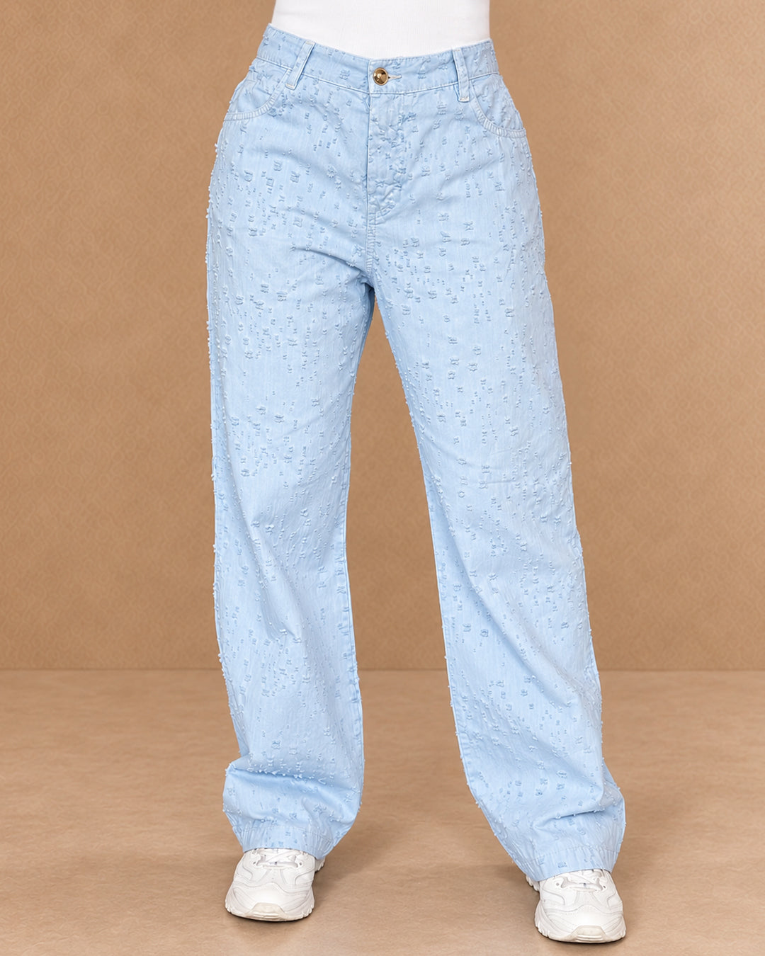 P74563 PANTALON DRILL AZUL