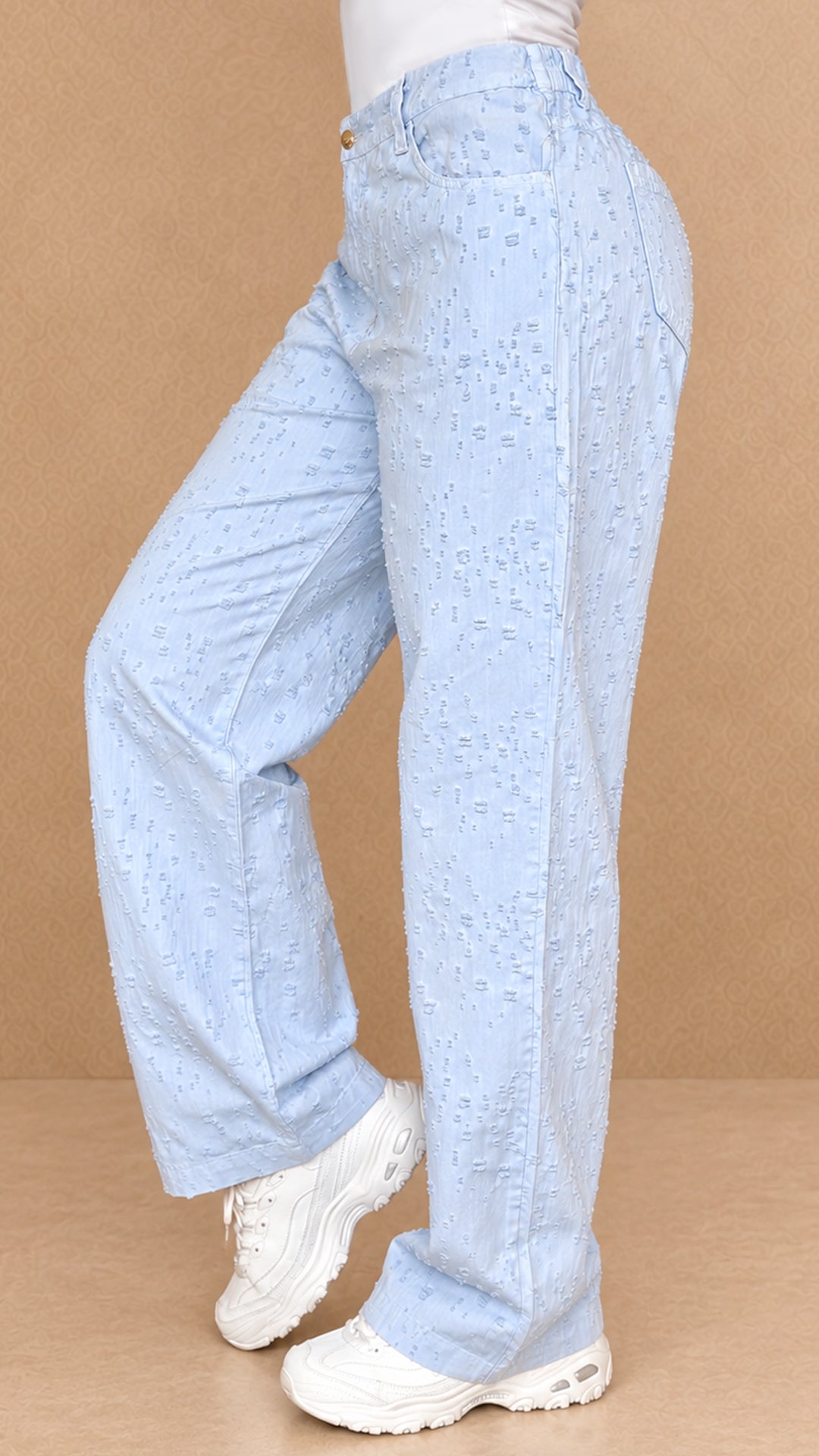 P74563 PANTALON DRILL AZUL