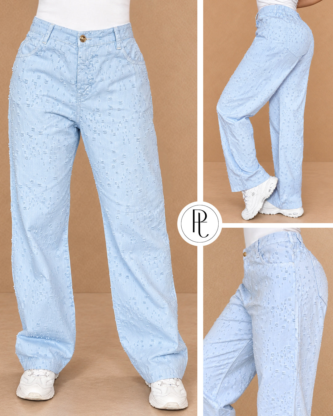 P74563 PANTALON DRILL AZUL
