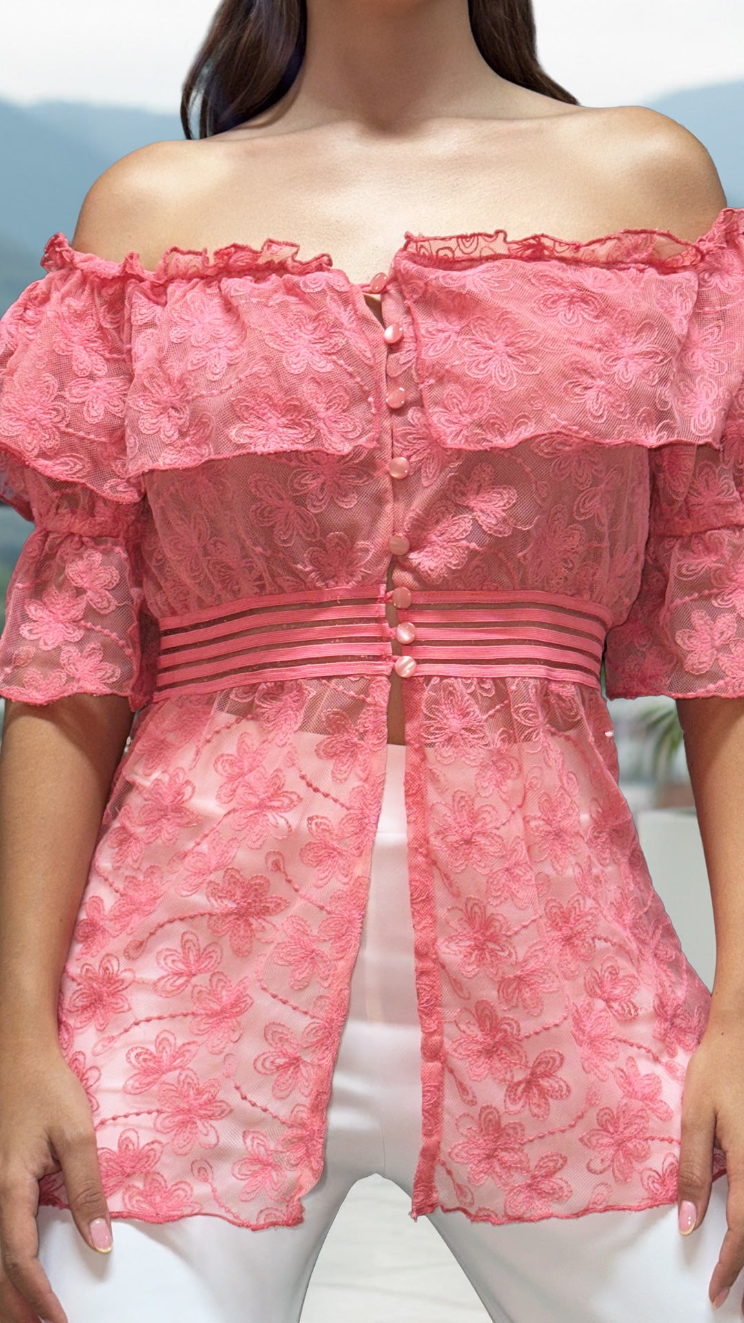 P74574 CONJUNTO NOCHES DE VIENA CORAL