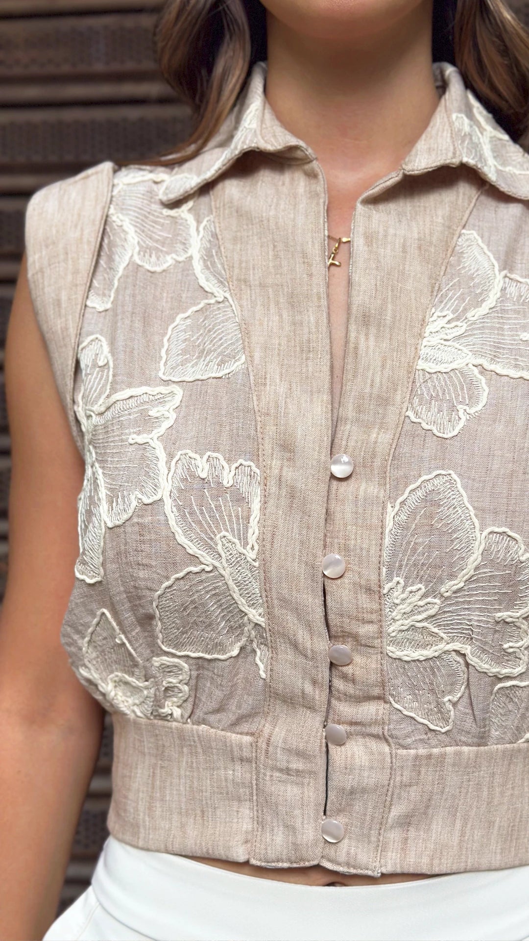 P74577 CONJUNTO CHALIS CAMEL