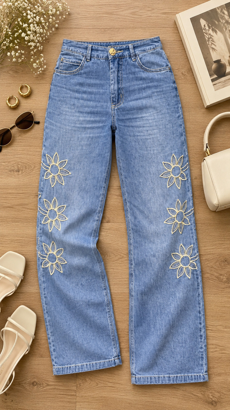 P74579 PANTALON INDIGO AZUL