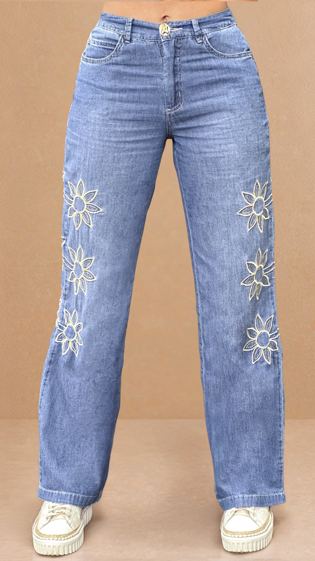 P74579 PANTALON INDIGO AZUL