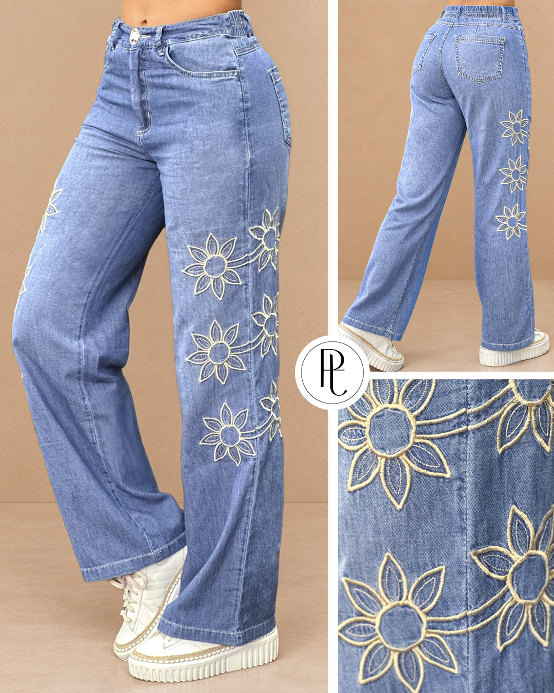 P74579 PANTALON INDIGO AZUL