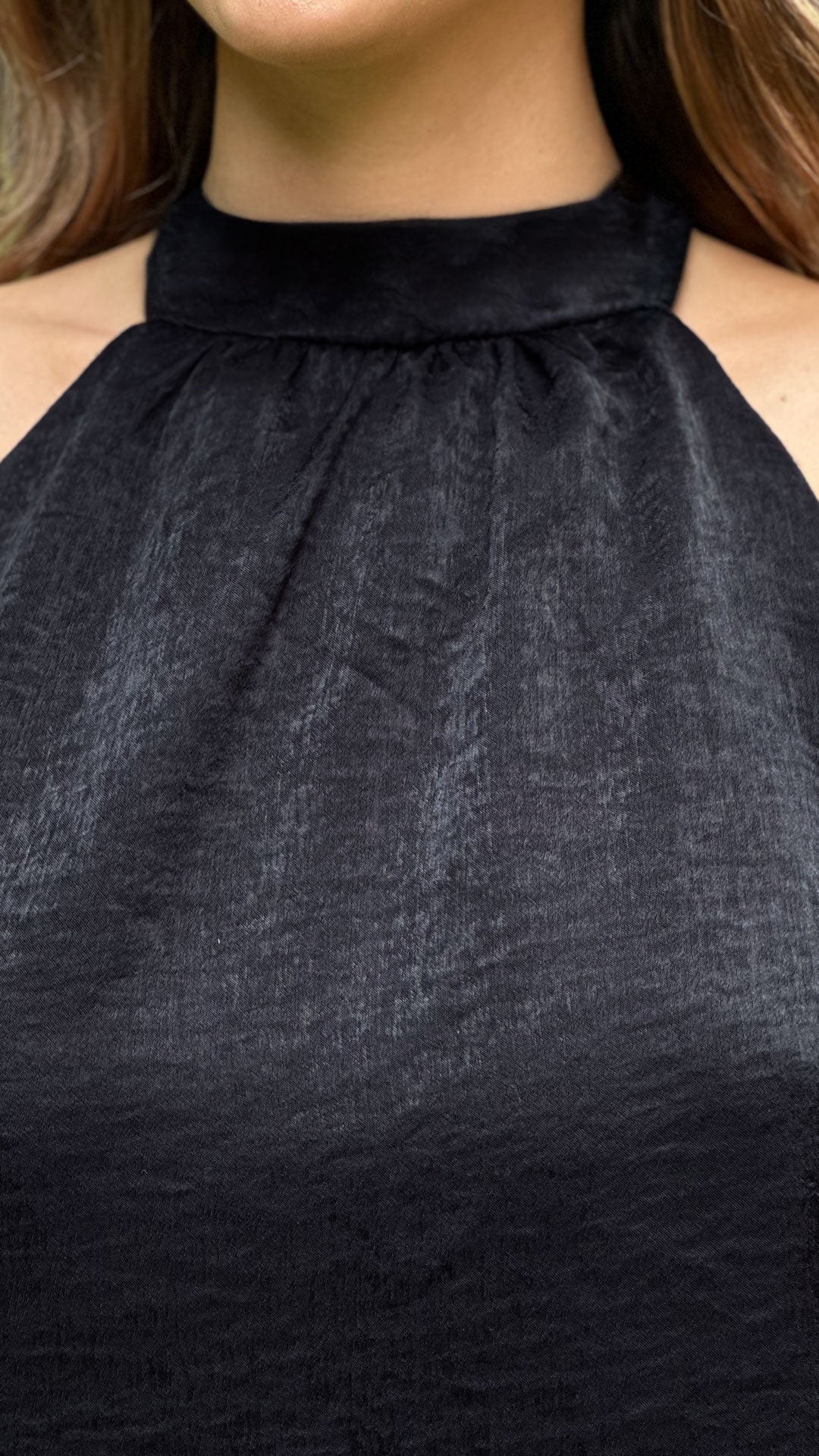 P74593 CONJUNTO CHIFON NEGRO