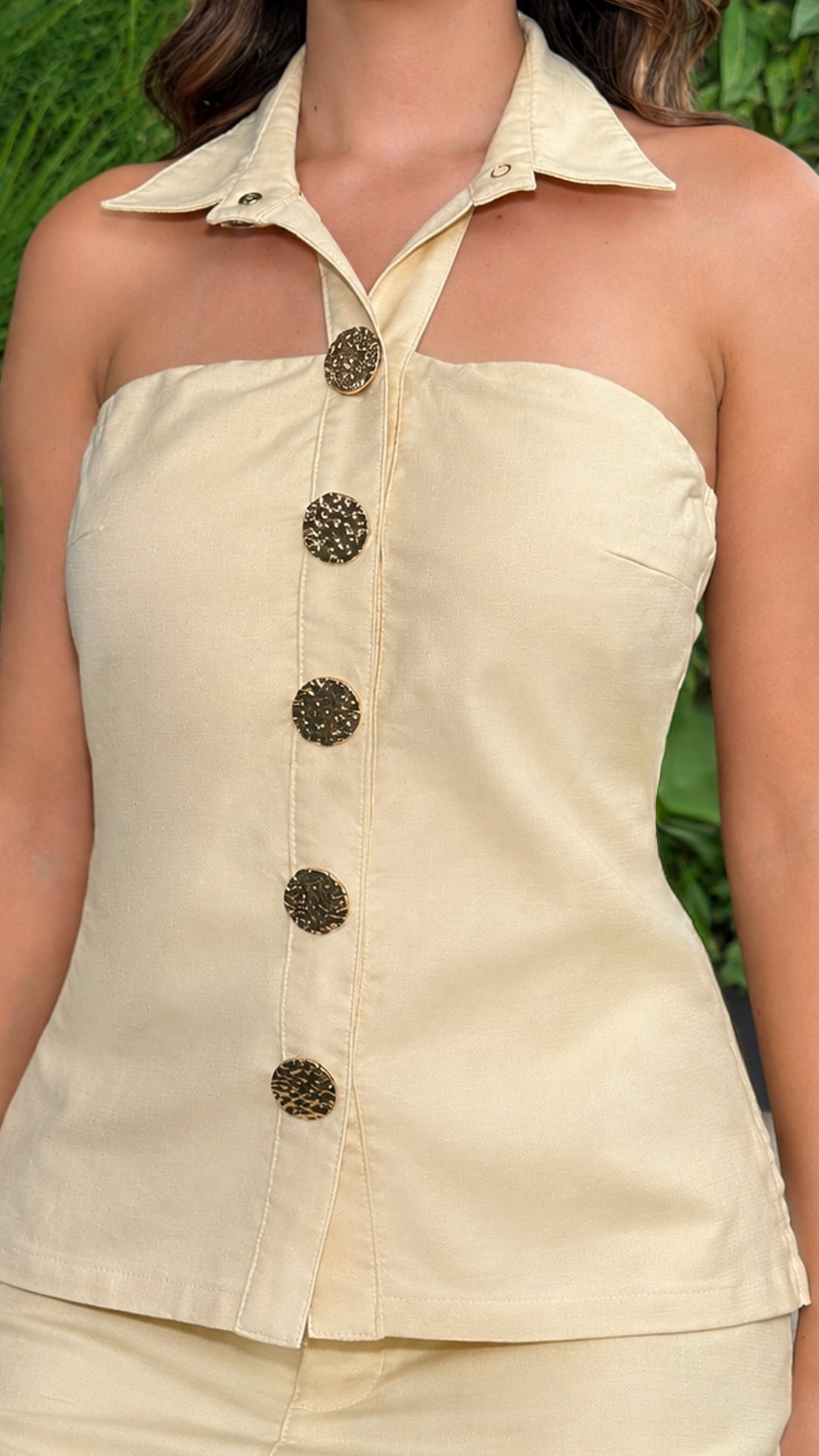 P74604 CONJUNTO LINO AMARILLO