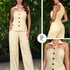 P74604 CONJUNTO LINO AMARILLO