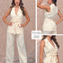 P74607 CONJUNTO FLOW CREMA