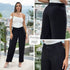 P74611 PANTALON FLOW NEGRO