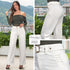 P74614 PANTALON NOCHES DE VIENA CREMA
