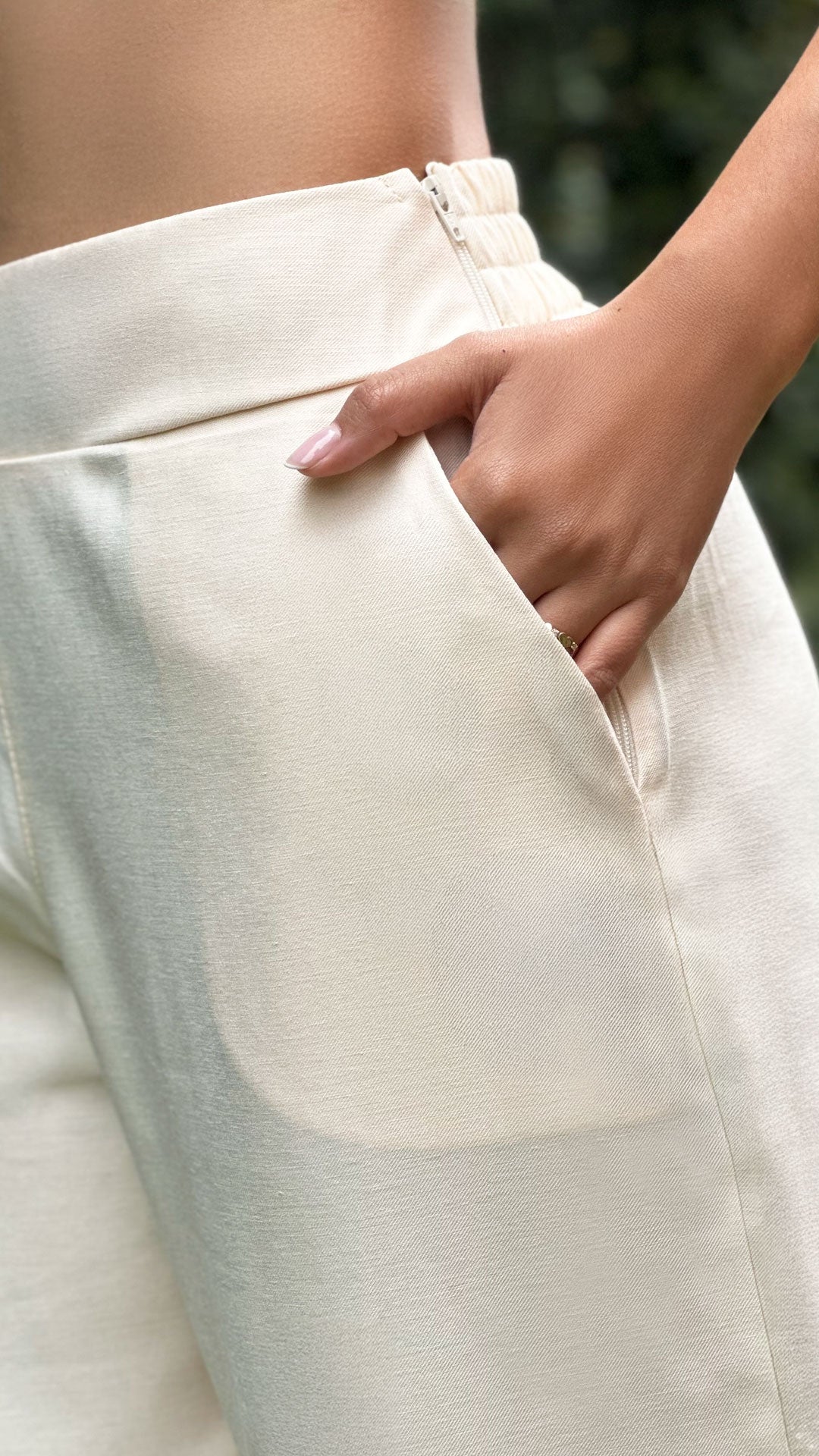 P74627 CONJUNTO LINO BORDADO MARFIL