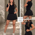 P74630 CONJUNTO LICRA NEGRO