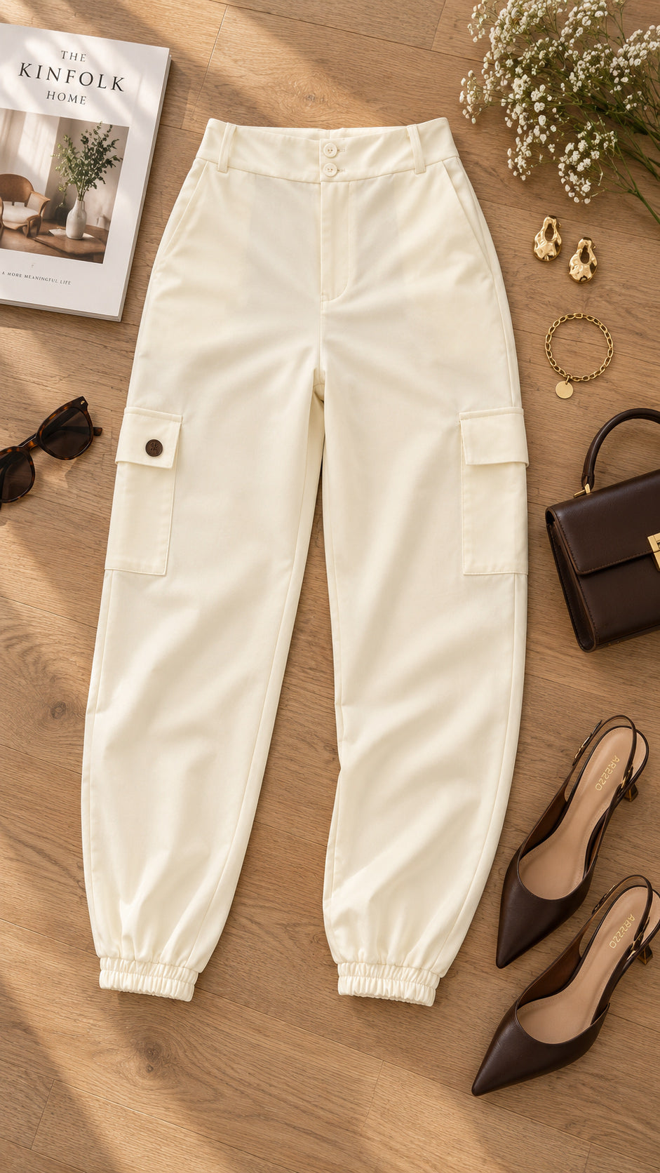 P74637 PANTALON LULOLEMON CREMA