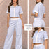 P74647 CONJUNTO POPELINA RAYAS AZUL