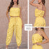 P74649 CONJUNTO POPELINA RAYAS AMARILLO