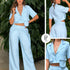 P74650 CONJUNTO NOCHES DE VIENA AZUL CLARO